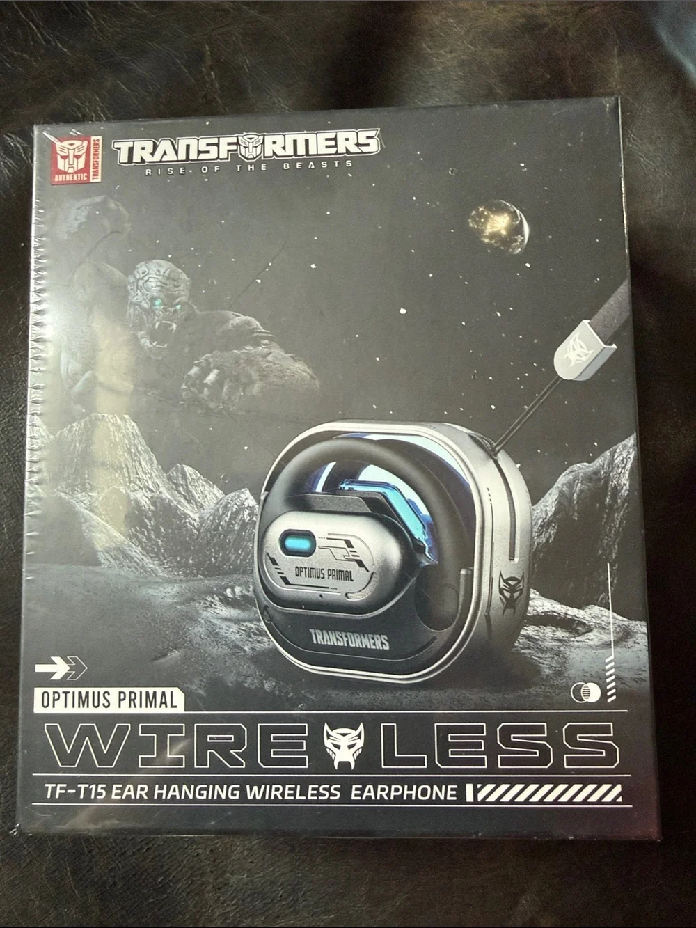 New Transformers Optimus Primal Wireless Earphone - Silver